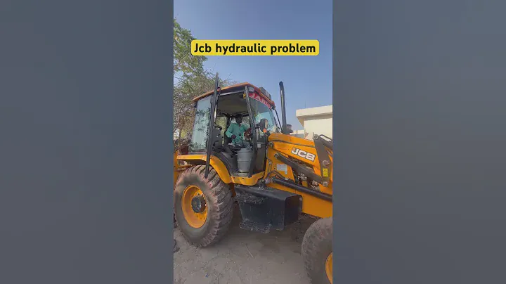 Jcb hydraulic problem || jcb 3dx hydraulic system not working