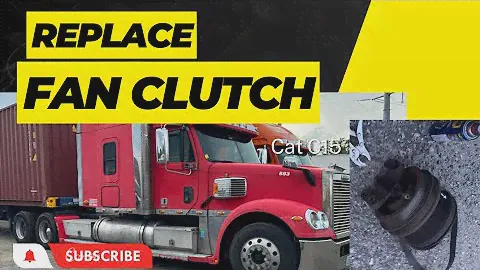 Replace Norton fan clutch | caterpillar C15