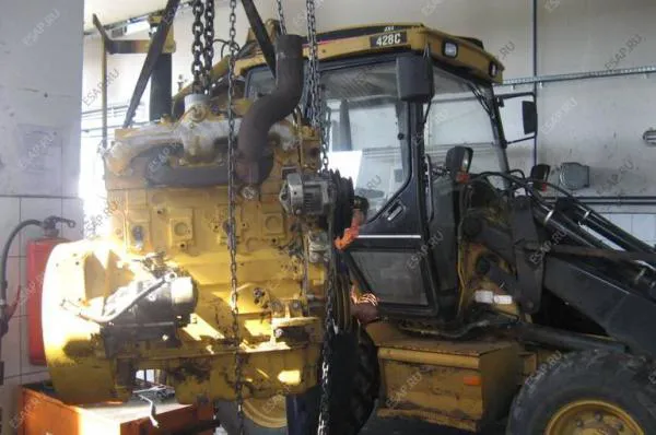 Двигатель Caterpillar 3054 CAT do koparki 428C и inne