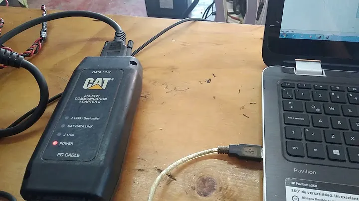 Flasheo de COM2 de Caterpillar para enlace con ET y ECM