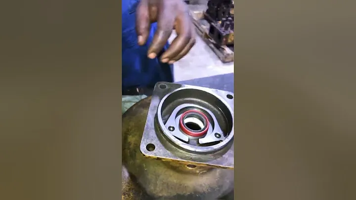 Cat Engine 3512B Water Pump Rebuild.
