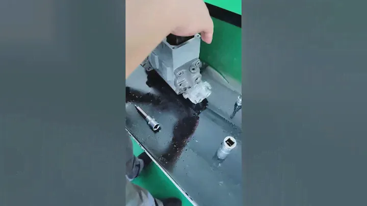 CAT C7 C9 C 9 3126 319 0675 dismounting HEUI pump
