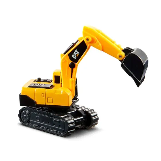 CATERPILLAR Blister 3 Metal Vehicles - Loader. Excavator And Summary-0