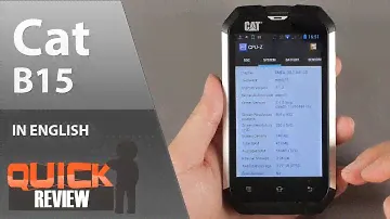 [EN] CAT B15 Quick Review