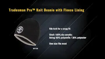 Tradesman Pro™ Knit Beanie with Fleece Lining