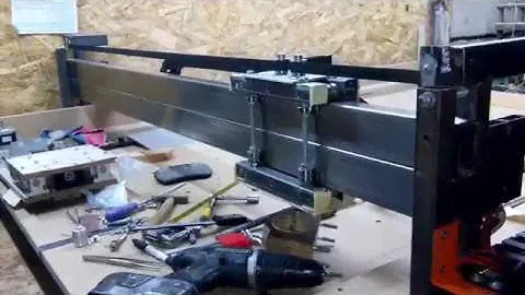 Чпу своими руками на 608 подшипниках :::  CNC on 608 bearings