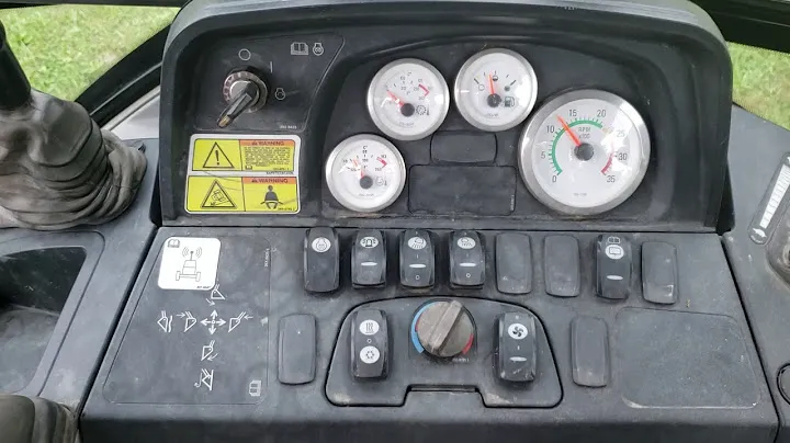 2009 Cat 416E Backhoe Loader: Engine Compartment & Operator Station Inspection!