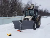 Отвал V-образный SBV2400_BL для экскаватора-погрузчика Caterpillar 434