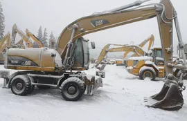 Колесный экскаватор CATERPILLAR 318D