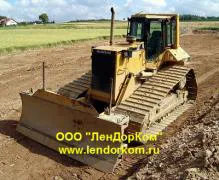 Аренда болотного бульдозера Caterpillar D6 вес 20 тонн от собственника в СПб-0