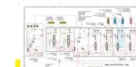 Caterpillar 428E Blackhoe Loader Shematic Hydraulic system PDF