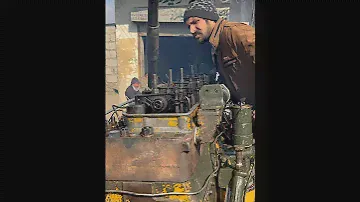 Caterpillar D8 engine sounds #automobile #caterpillar #bulldozer #restoration #mechanic #engine