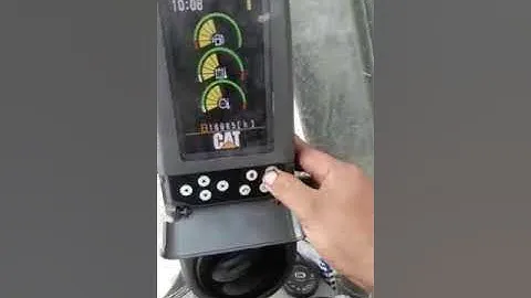 Monitor excavadora caterpillar 320D