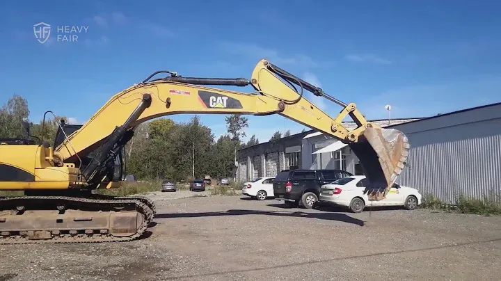 Гусеничный экскаватор Caterpillar 330D – продается на HEAVY FAIR!  Видео диагностика экскаватора