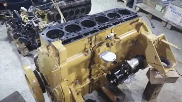 Разборка и дефектовка двигателя CATERPILLAR C9