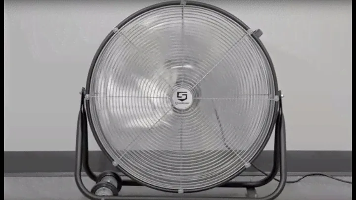 Strongway Classic Cooler Drum Fan - 24in., 1/6 HP, 7700 CFM