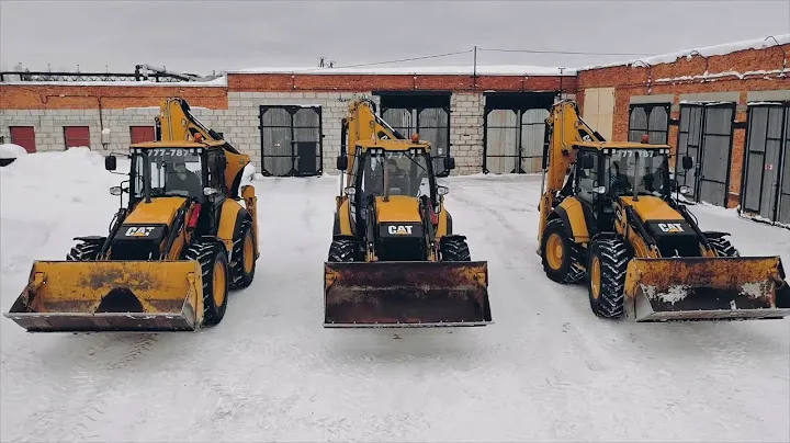Видеокейс для компании Мантрак-Восток об экскаваторах и погрузчиках CAT 434F2