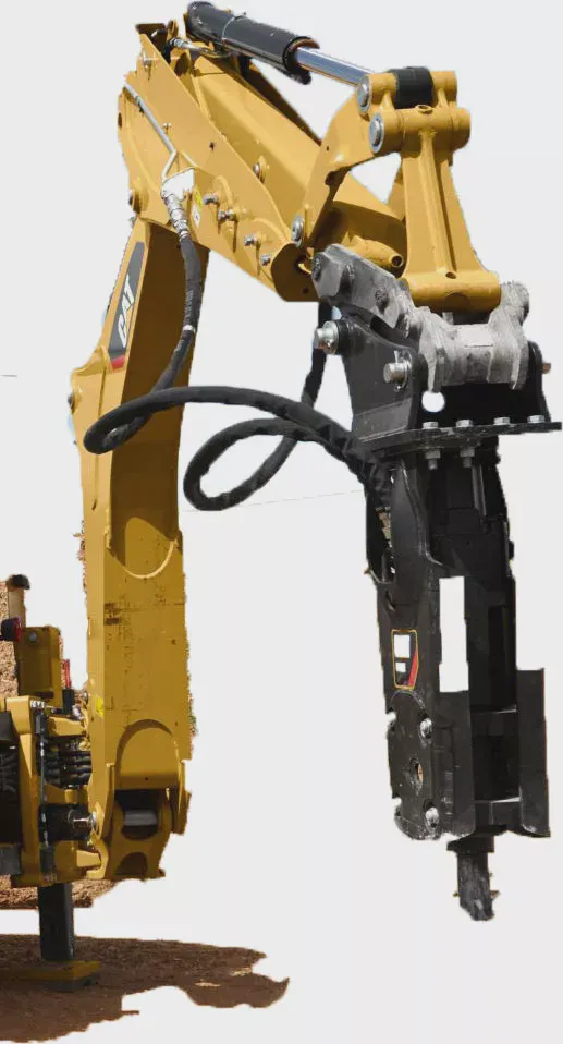 Экскаватор-погрузчик с гидромотолом Caterpillar 428F2