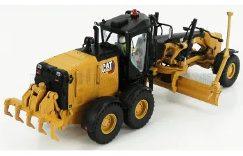CATERPILLAR Cat150 Ruspa Livellatrice Gommata - Scraper Tractor Motor Grader, Yellow Black-1