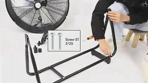 BILT HARD 24 Inch Drum Fan Installation Instruction