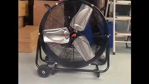 Aain AA011 24-Inch High Velocity Industrial Drum Fan