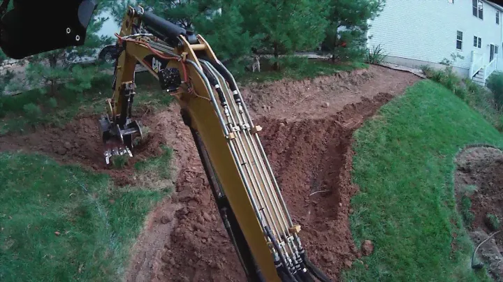 Some more excavation with the Cat 303 CCR