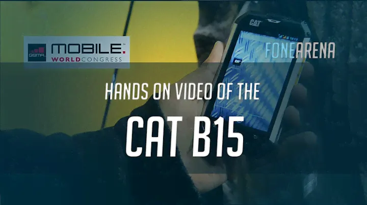 Caterpillar CAT B15 rugged smartphone Hands On