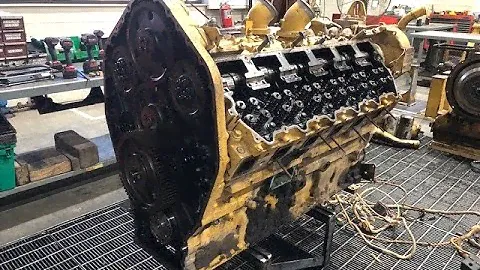 Caterpillar C27 Engine Tear-Down Walk-Around