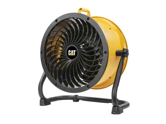CATERPILLAR HVD-14AC-YW 14-inch High Velocity Drum Air Circulator Fan, Yellow-0
