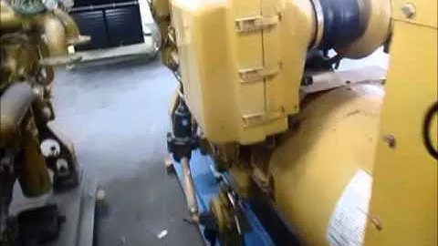 Good Used Caterpillar 3406 DITA Marine Generator Set