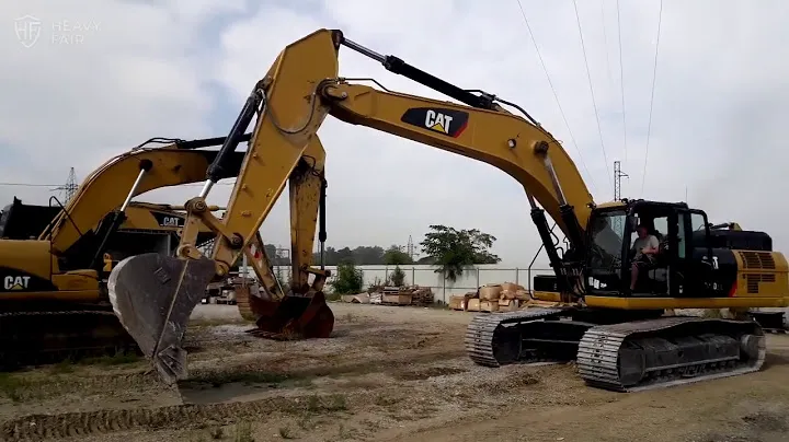 Гусеничный экскаватор Caterpillar 336D2 L – продается на HEAVY FAIR! Видео диагностика экскаватора