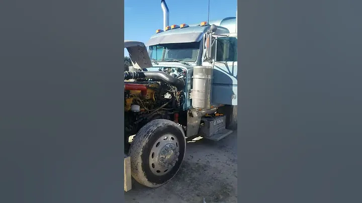 NASTY 1000 HORSEPOWER 6NZ CAT AT IDLE