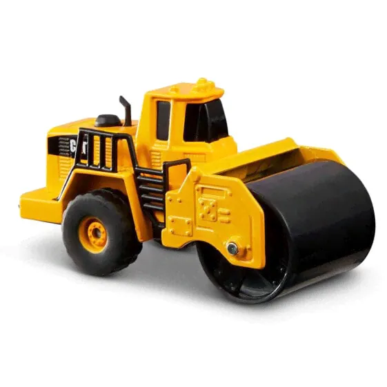 CATERPILLAR Blister 3 Metal Vehicles - Loader. Excavator And Summary-4
