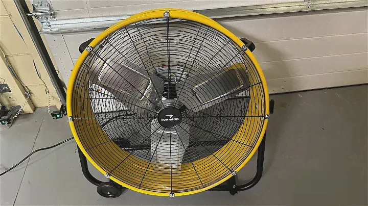 Tornado 24 Inch High Velocity Metal Drum Fan