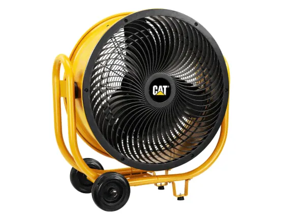 CATERPILLAR HVD-24AC-YW 24-inch High Velocity 3-Speed Air Circulator Fan, Yellow-4