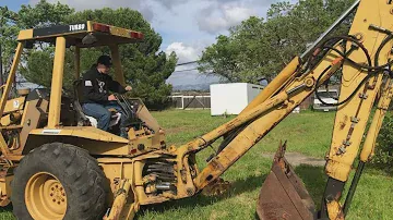 Cat 426 backhoe hydraulic problem (Cause and Repair in comments)