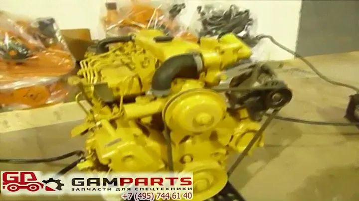 Запчасти Caterpillar 3034 ПОЛНОСТЬЮ ВОССТАНОВЛЕННЫЙ ДВИГАТЕЛЬ