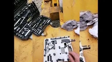CATERPILLAR CAT D9N (пропало давление в коробке передач)
