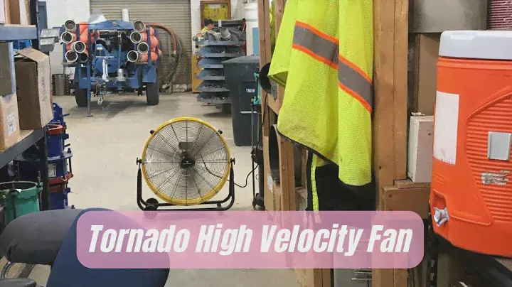 Tornado High Velocity Heavy Duty Tilt Metal Drum Fan Commercial Review