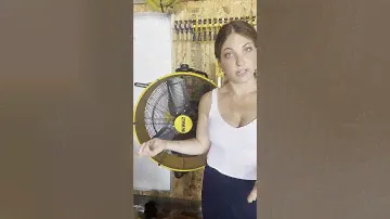 Listen to this High Velocity, Heavy Duty Cooling Fan!