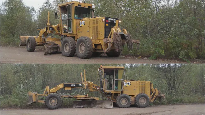 Обзор грейдера Caterpillar 160K