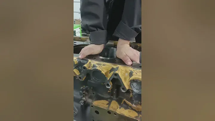 Установка гильз на ДВС cat c13 / АГРО-СЕРВИС