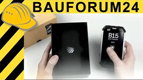 CAT B15 Unboxing - New Android outdoor phone by Caterpillar  Cellphone Review