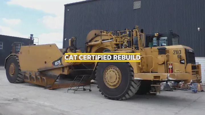 Cat Certified Rebuild (CCR) of a 657G Open Bowl by Toromont Cat