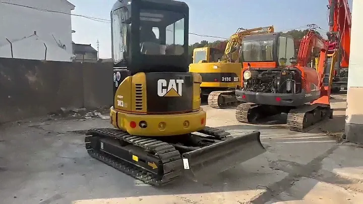 Mini Excavator Cat 303cr Crawler Caterpillar Used