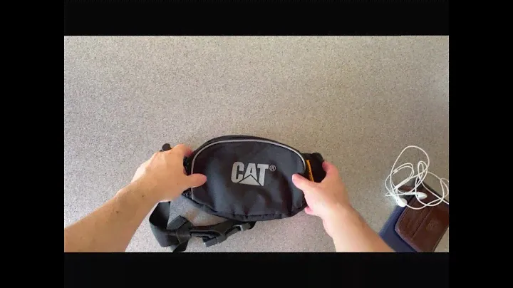 Caterpillar waist bag.CAT. sac de taille.